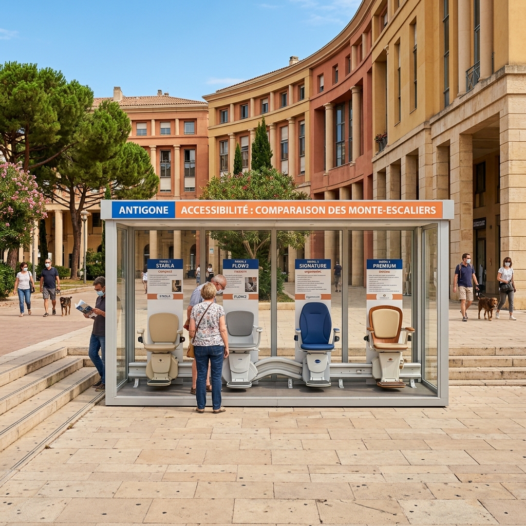 Prix monte-escalier dans l'Hérault 2026 : Montpellier, Béziers, Sète — tous les budgets